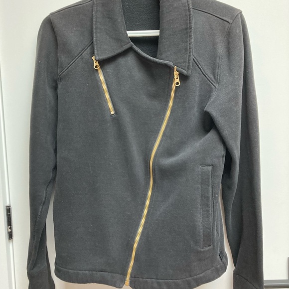 Lululemon asymmetrical zip moto jacket - Picture 2 of 5